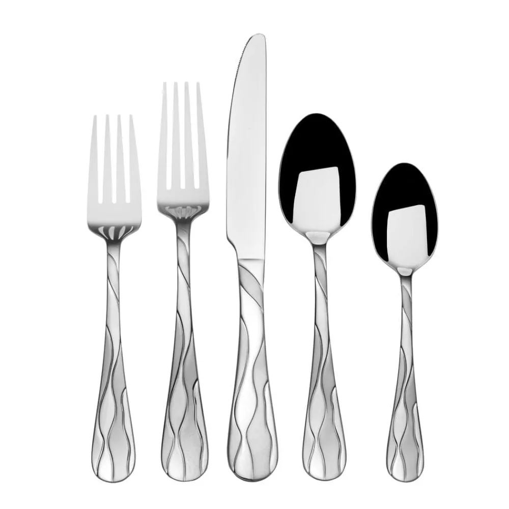 International® Silver Santorini Frost 20 Piece Flatware Set, Service for 4- Sets