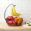 Gourmet Basics® Savannah Fruit Storage Basket with Banana Hook- Fruit And Storage Baskets