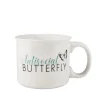 Pfaltzgraff® Sentiment Mugs Antisocial Butterfly Mug- Coffee Mugs