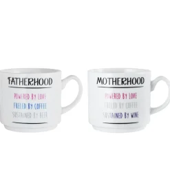 Pfaltzgraff® Sentiment Mugs Motherhood and Fatherhood Mugs- Coffee Mugs