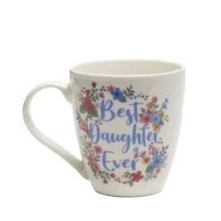 Pfaltzgraff® Sentiment Mugs Set of 2 Best Daughter Best Mom Ever Mugs- Coffee Mugs