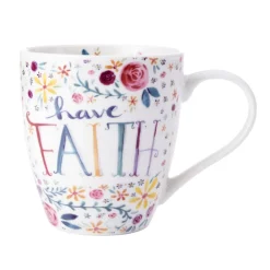 Pfaltzgraff® Sentiments Mug Have Faith Mug- Coffee Mugs