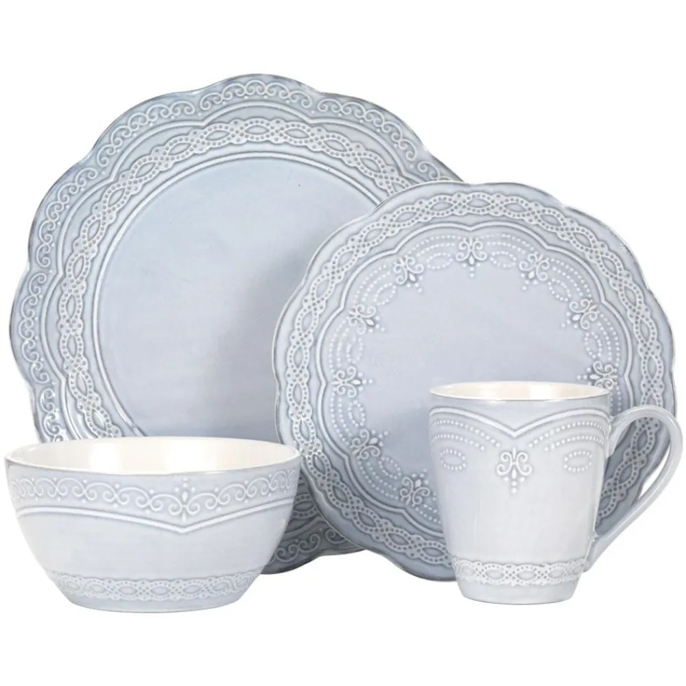 Pfaltzgraff® Serephina 16 Piece Dinnerware Set, Service for 4- Dinnerware Service For 4