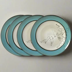 Gourmet Basics® Song Bird Set of 4 Dinner Plates- Dinner Plates