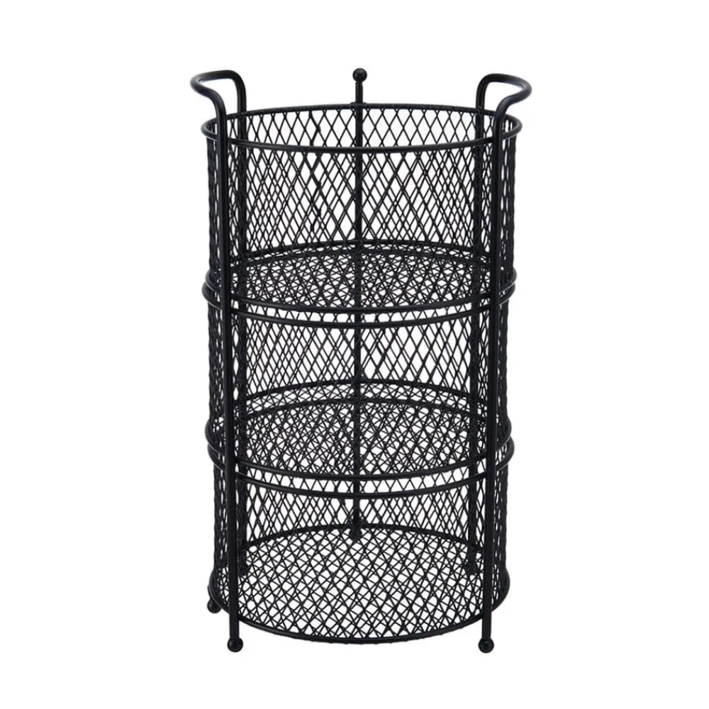 Gourmet Basics® Soto Countertop 3 Tier Storage Organizer, 14 Inch- Fruit And Storage Baskets