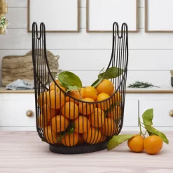 Gourmet Basics® Spindle Countertop Storage Organizer- Fruit And Storage Baskets