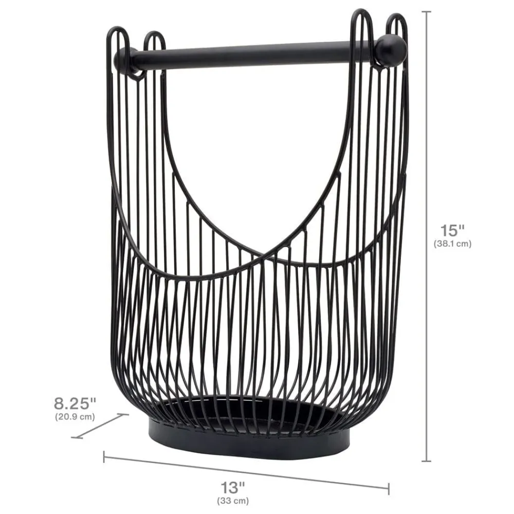 Gourmet Basics® Spindle Countertop Storage Organizer- Fruit And Storage Baskets
