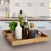 Gourmet Basics® Square Lazy Susan Serving Tray- Lazy Susans
