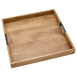 Gourmet Basics® Square Lazy Susan Serving Tray- Lazy Susans