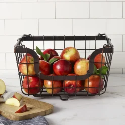 Gourmet Basics® Stackable Storage Basket- Fruit And Storage Baskets