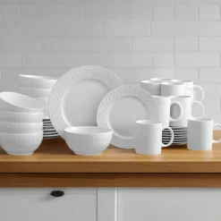 Pfaltzgraff® Sylvia 32 Piece Dinnerware Set, Service for 8- Dinnerware Service For 8