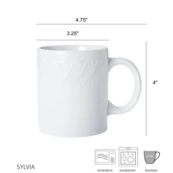 Pfaltzgraff® Sylvia Mug- Coffee Mugs