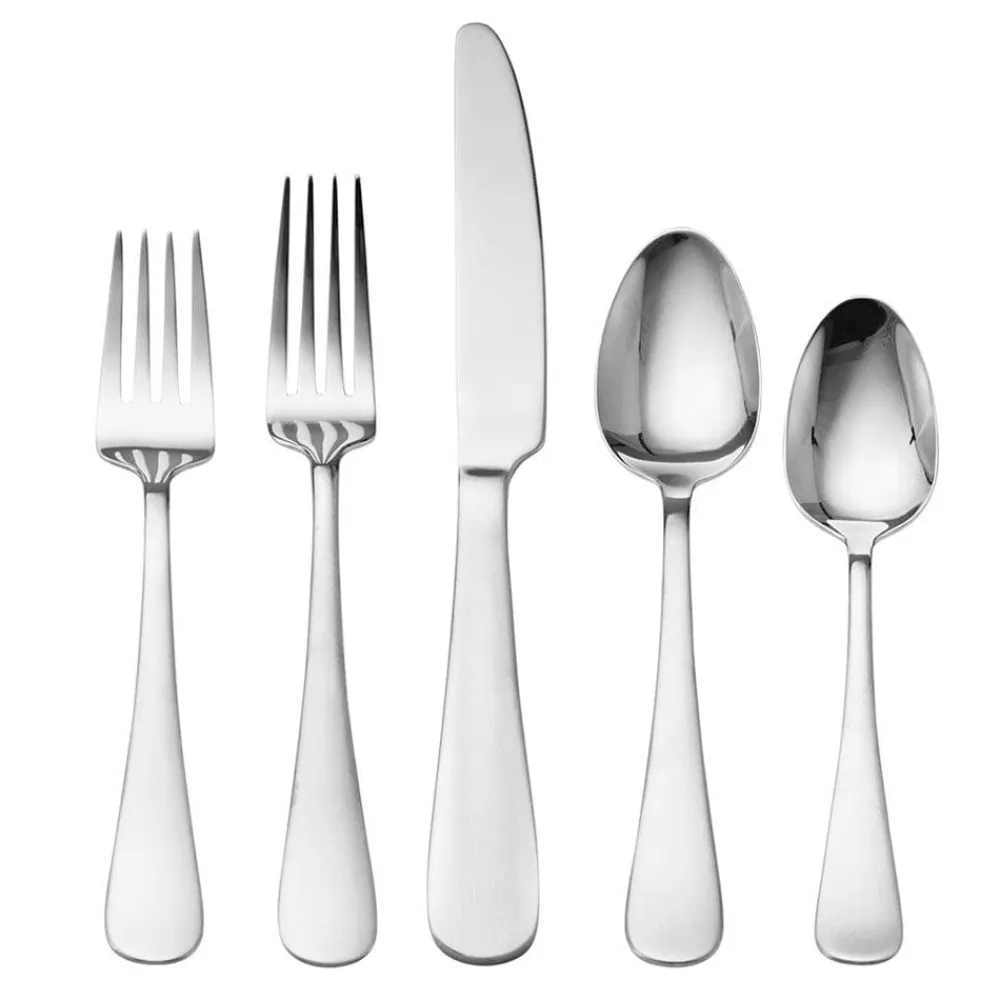 Gourmet Basics® Symmetry 20 Piece Flatware Set, Service for 4- Sets