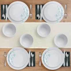 Studio Nova Tahiti 12 Piece Dinnerware Set, Service for 4- Dinnerware Service For 4