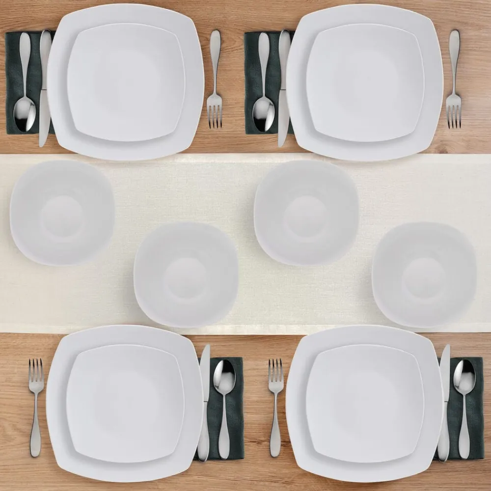 Studio Nova Tara 12 Piece Dinnerware Set, Service for 4- Dinnerware Service For 4