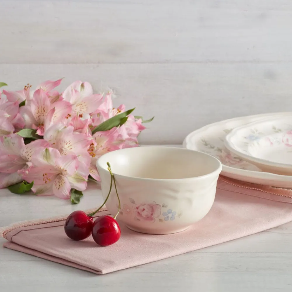 Pfaltzgraff® Tea Rose Set of 4 Dessert Bowls- Fruit Bowls