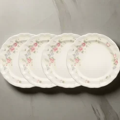 Pfaltzgraff® Tea Rose Set of 4 Dinner Plates- Dinner Plates