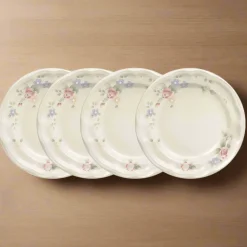 Pfaltzgraff® Tea Rose Set of 4 Salad Plates- Salad Plates