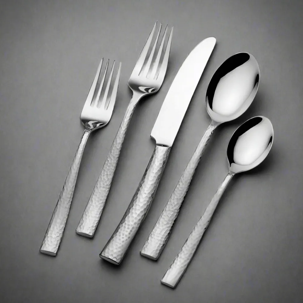 Towle® Living Textured 20 Piece Flatware Set, Service for 4- Sets