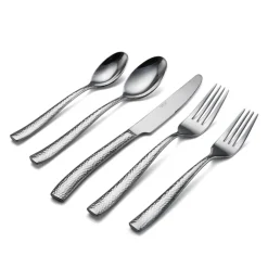 Towle® Living Textured 20 Piece Flatware Set, Service for 4- Sets
