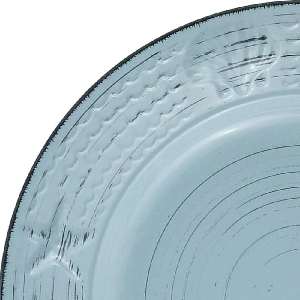 Pfaltzgraff® Trellis Coastal Teal 16 Piece Dinnerware Set, Service for 4- Dinnerware Service For 4