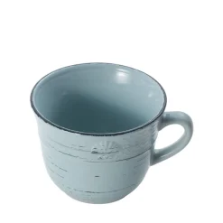 Pfaltzgraff® Trellis Coastal Teal Set of 4 Mugs- Coffee Mugs
