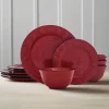 Pfaltzgraff® Trellis Snowflakes 12 Piece Dinnerware Set, Service for 4- Dinnerware Service For 4