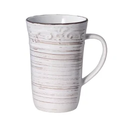 Pfaltzgraff® Trellis White Latte Mug- Coffee Mugs