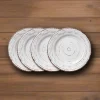 Pfaltzgraff® Trellis White Set of 4 Salad Plates- Salad Plates
