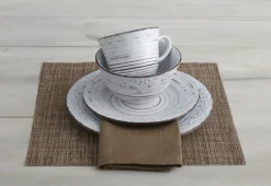 Pfaltzgraff® Trellis White Set of 4 Salad Plates- Salad Plates