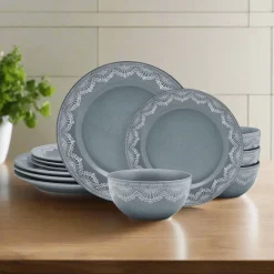 Pfaltzgraff® Valerie 12 Piece Dinnerware Set, Service for 4- Dinnerware Service For 4