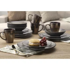 Gourmet Basics® Verona 16 Piece Dinnerware Set, Service for 4- Dinnerware Service For 4