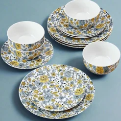 Pfaltzgraff® Vibrant Garden 12 Piece Dinnerware Set, Service for 4- Dinnerware Service For 4