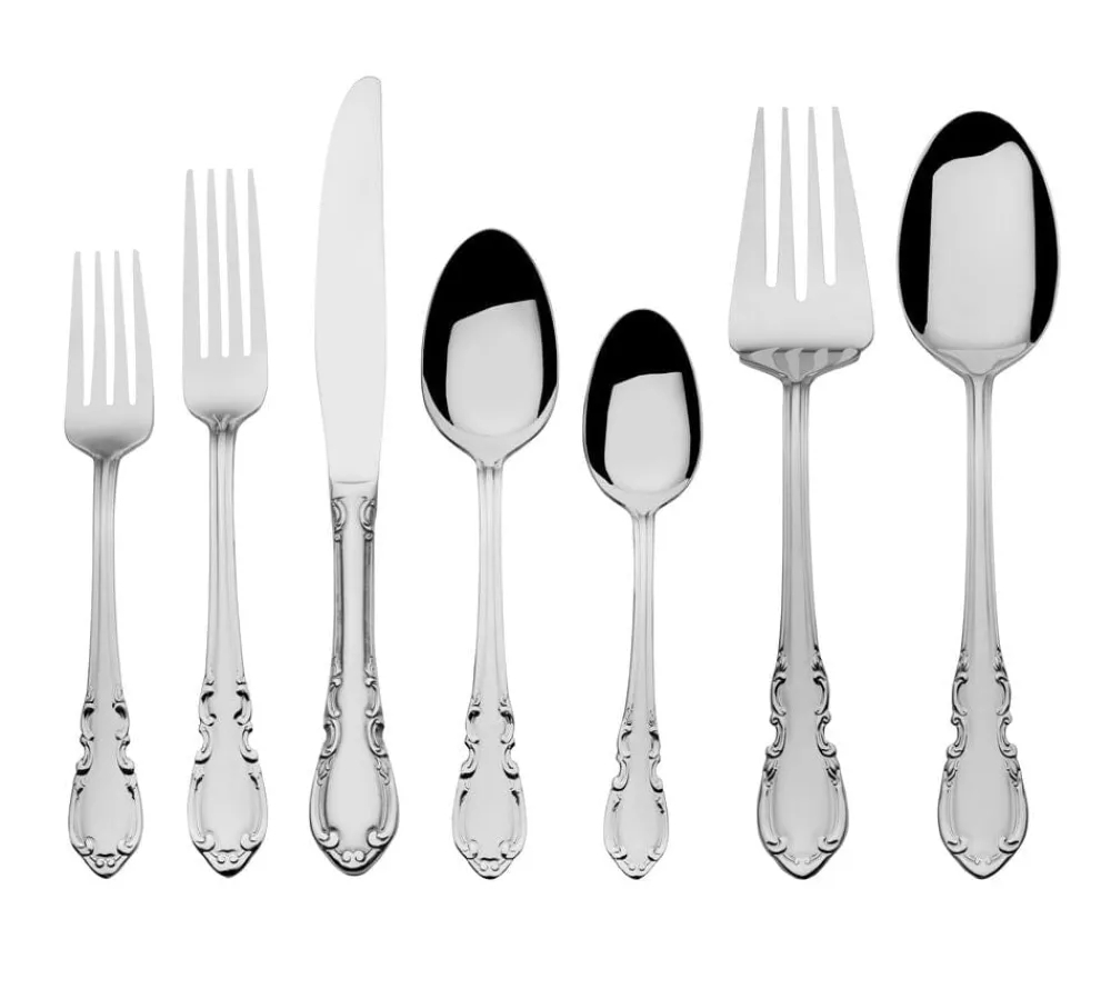 Pfaltzgraff® Vienna 42 Piece Flatware Set, Service for 8- Sets