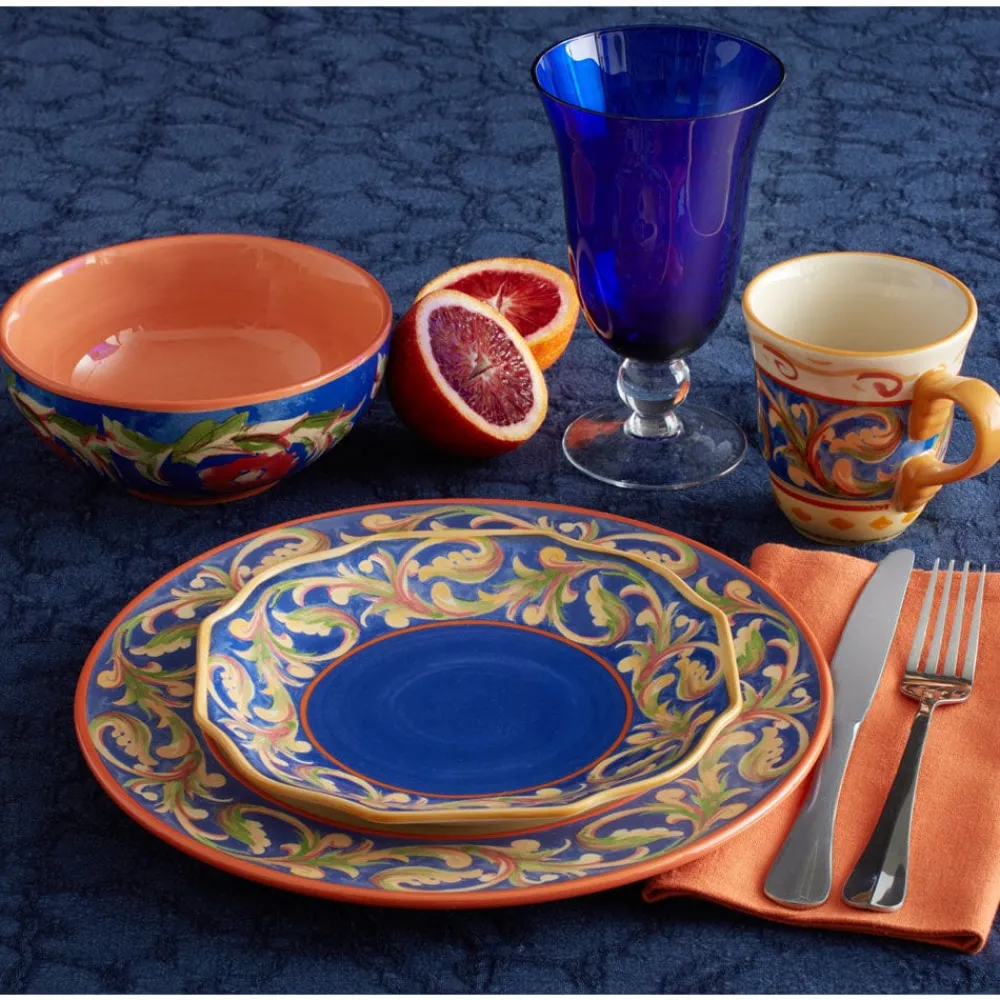 Pfaltzgraff® Villa della Luna® Blue Salad Plate- Salad Plates