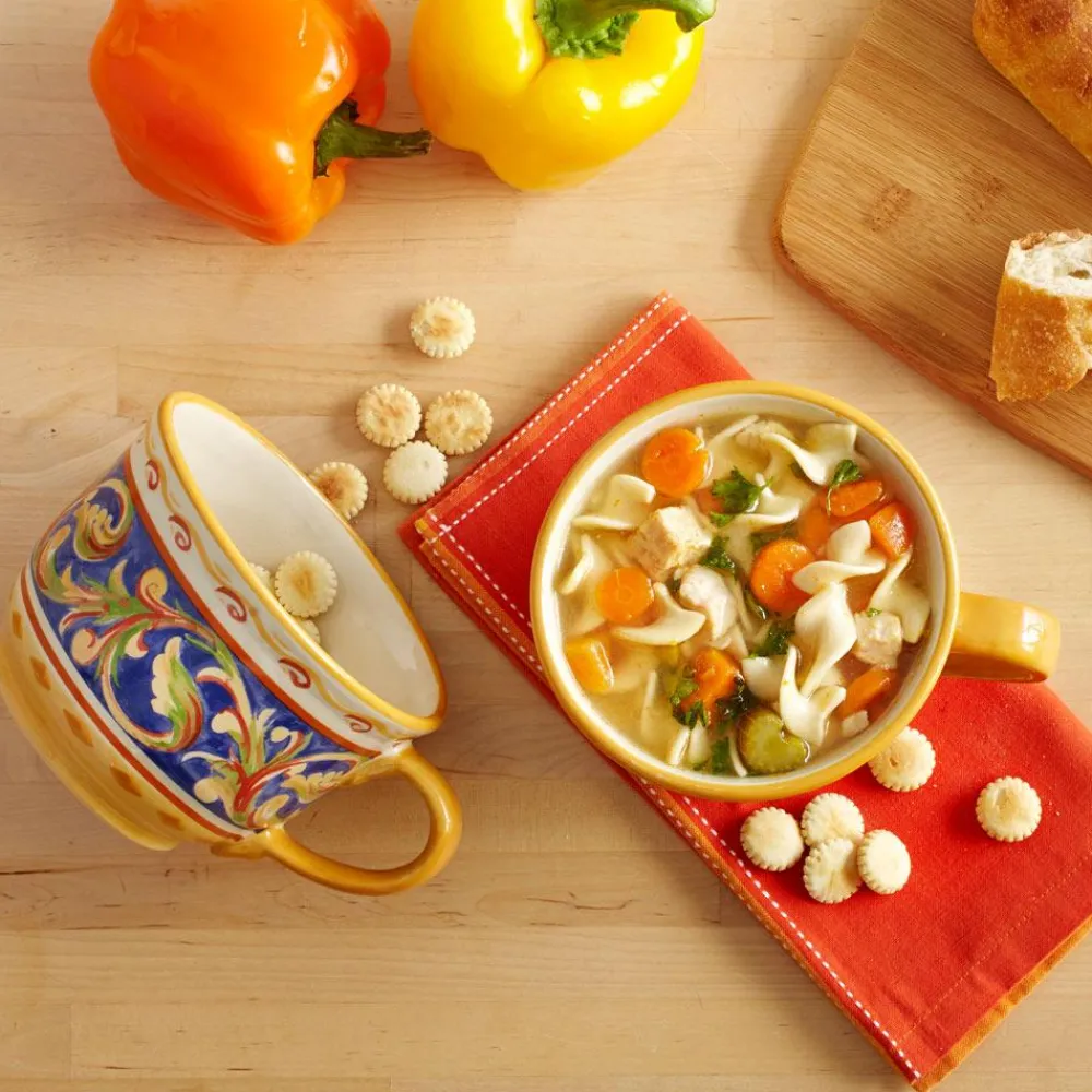 Pfaltzgraff® Villa della Luna® Jumbo Soup Mug- Soup Cereal Bowls