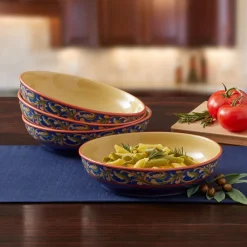 Pfaltzgraff® Villa della Luna® Set of 4 Individual Pasta Bowls- Pasta Bowls