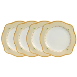 Pfaltzgraff® Villa della Luna® Set of 4 Scalloped Salad Plates- Salad Plates
