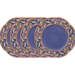 Pfaltzgraff® Villa della Luna® Set of 4 Scalloped Dinner Plates- Dinner Plates