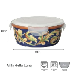 Pfaltzgraff® Villa della Luna® Storage Bowl with Lid- Serve Bowls