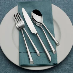 Towle® Living Wave Forged 42 Piece Flatware Set, Service for 8- Sets