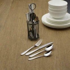 Pfaltzgraff® Westfield 16 Piece Flatware Set with Wire Caddy, Service for 4- Sets