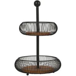Gourmet Basics® Westfield 2 Tier Storage Basket- Fruit And Storage Baskets