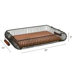 Gourmet Basics® Westfield Rectangular Fruit Storage Basket- Fruit And Storage Baskets