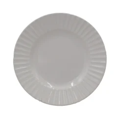 - White Embossed 32 Piece Dinnerware Set, Service for 8- Dinnerware Service For 8