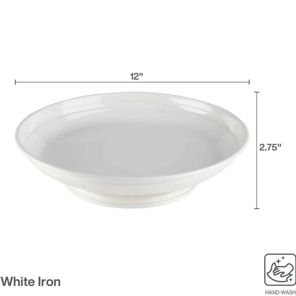 Towle® Living White Metal Lazy Susan- Lazy Susans