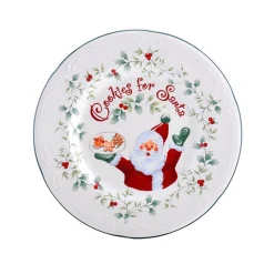 Pfaltzgraff® Winterberry® Cookies and Milk for Santa Set- Appetizer Plates