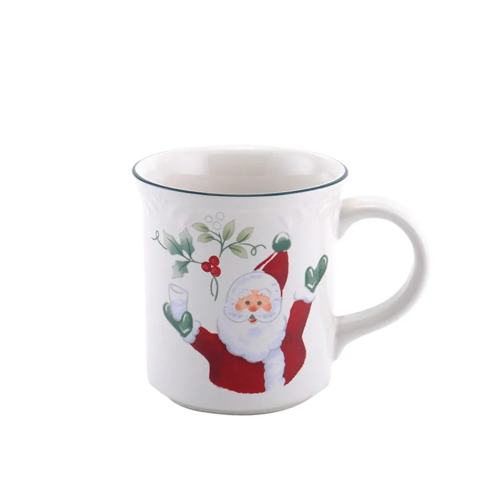 Pfaltzgraff® Winterberry® Cookies and Milk for Santa Set- Appetizer Plates