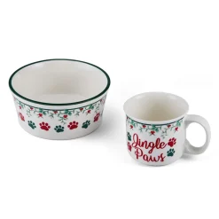 Pfaltzgraff® Winterberry® Sentiment Mug and Pet Bowl Set- Coffee Mugs