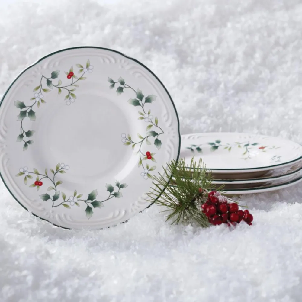 Pfaltzgraff® Winterberry® Set of 4 Appetizer Plates- Appetizer Plates